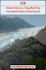 USA Alaska Itinerary 7 days road trip from Mount Denali to Kenai Fjords // Exit Glacier Kenai Peninsula