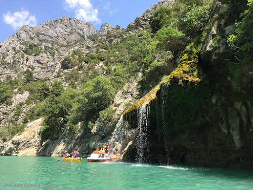 Verdon Gorge Kayaking: Provence Turquoise Canyon // Waterfall