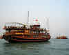 Notre bateau Golden Lotus dans la baie d'Halong