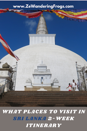 What Places to Visit in Sri Lanka 2-Week Itinerary // Anuradhapura Buddhist Temple