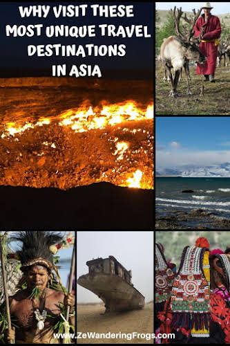 Unique #Travel Destinations in #Asia: #Mongolia #PapuaNewGuinea China #Indonesia #SriLanka #Pakistan #Uzbekistan #Tajikistan #Turkmenistan