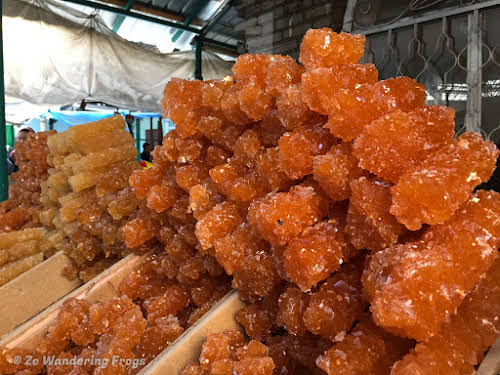 Why You Should Travel to Central Asia: Countries Top Attractions // Sugar in Osh Bazaar Kyrgyzstan
