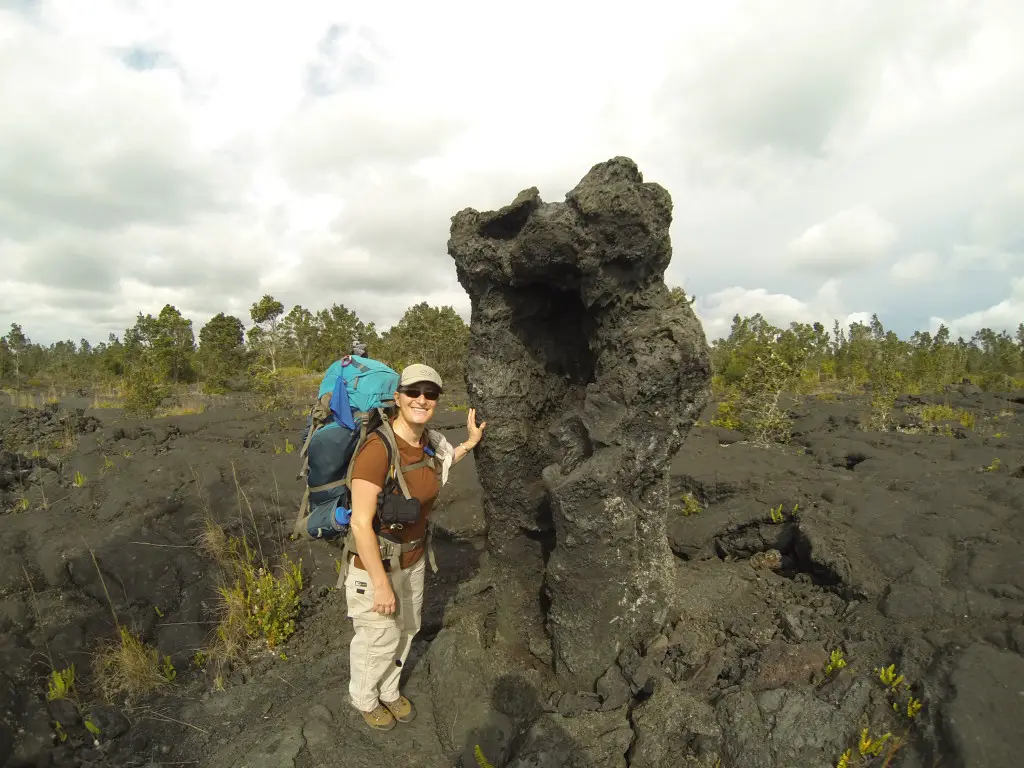 Big Island Backpacking Nāpau Crater in Hawaii Volcanoes National Park