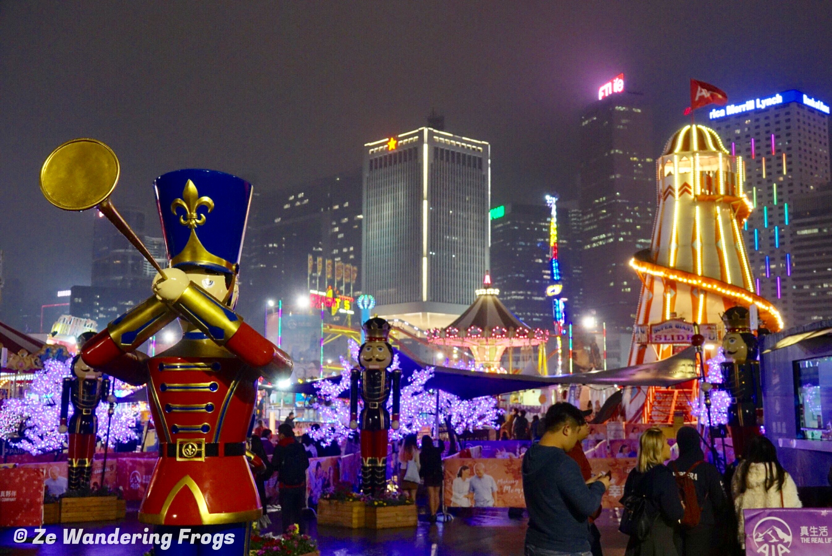 Christmas market in Central