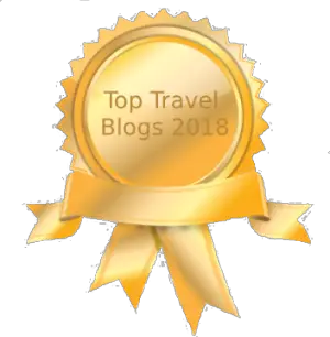 MovieHustle Top Travel Blogs 2018 Award